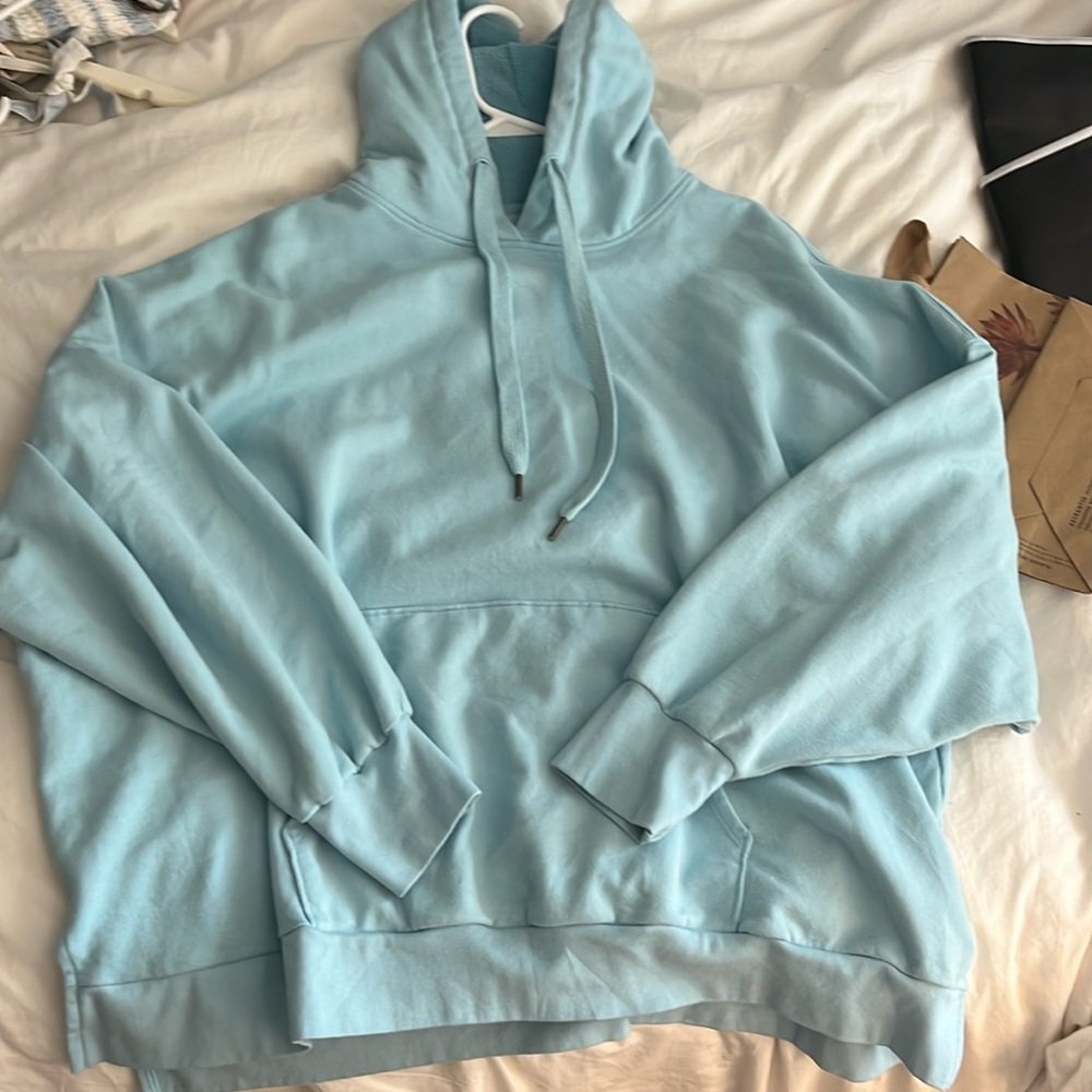 Aerie blue hoodie